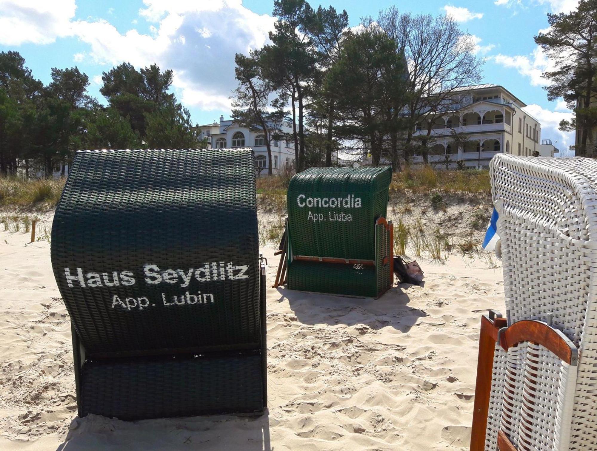 Haus "Seydlitz" In Binz - Wg15 "Lubin" Mit Terrasse Strandnah 外观 照片